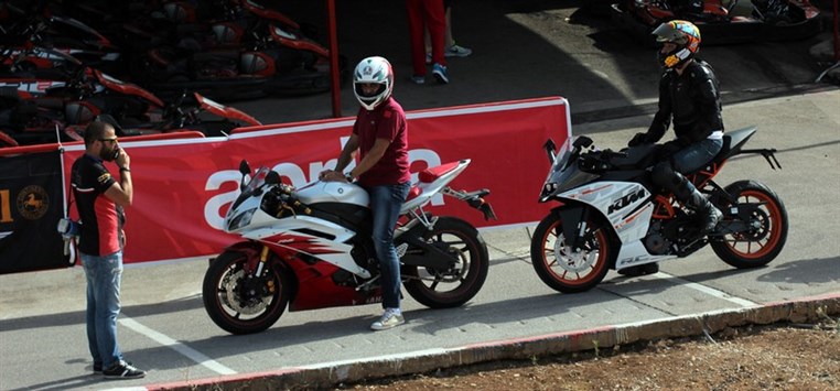Lebanese motorcycles riders skill and awareness is improving!